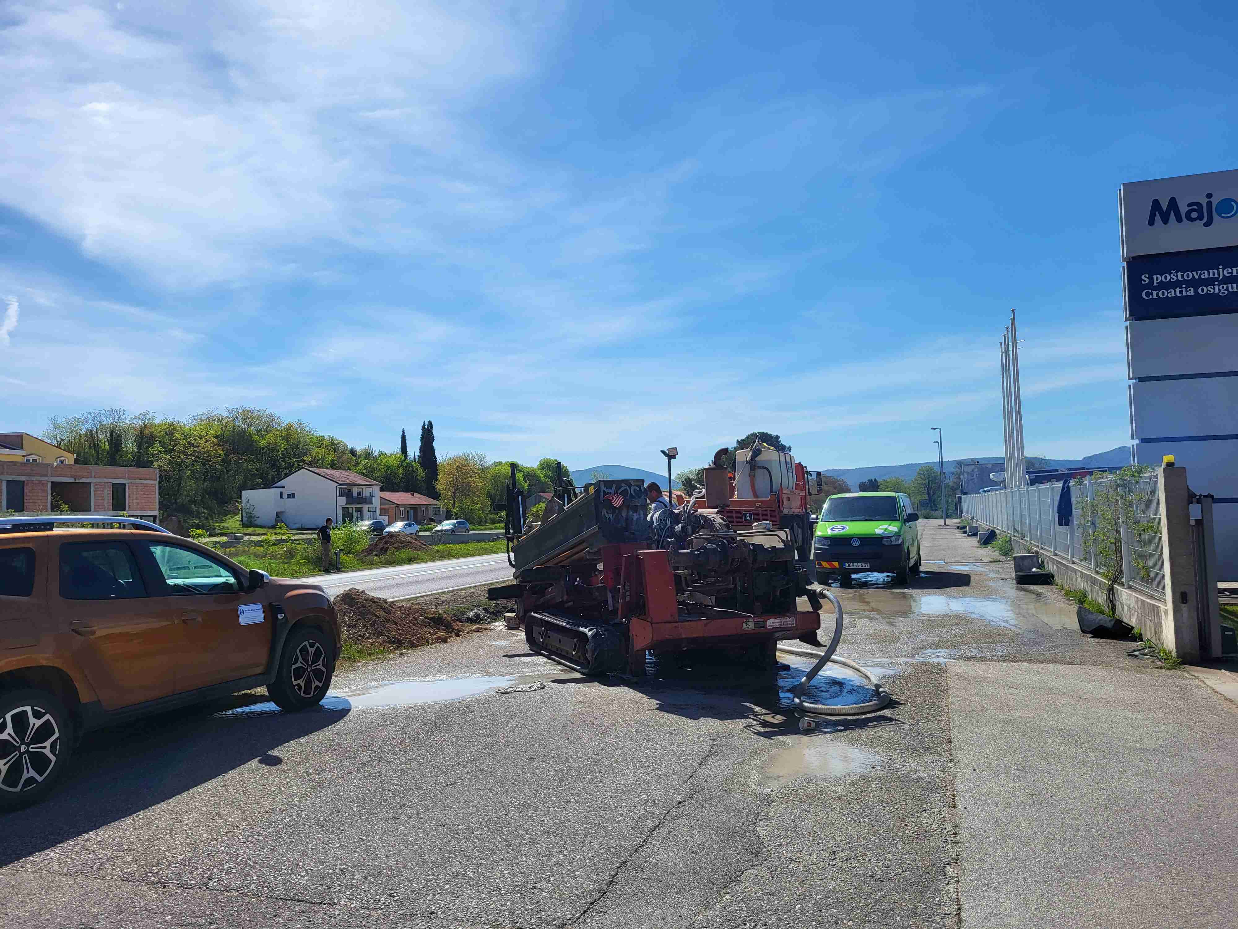 HDD bušilica u akciji