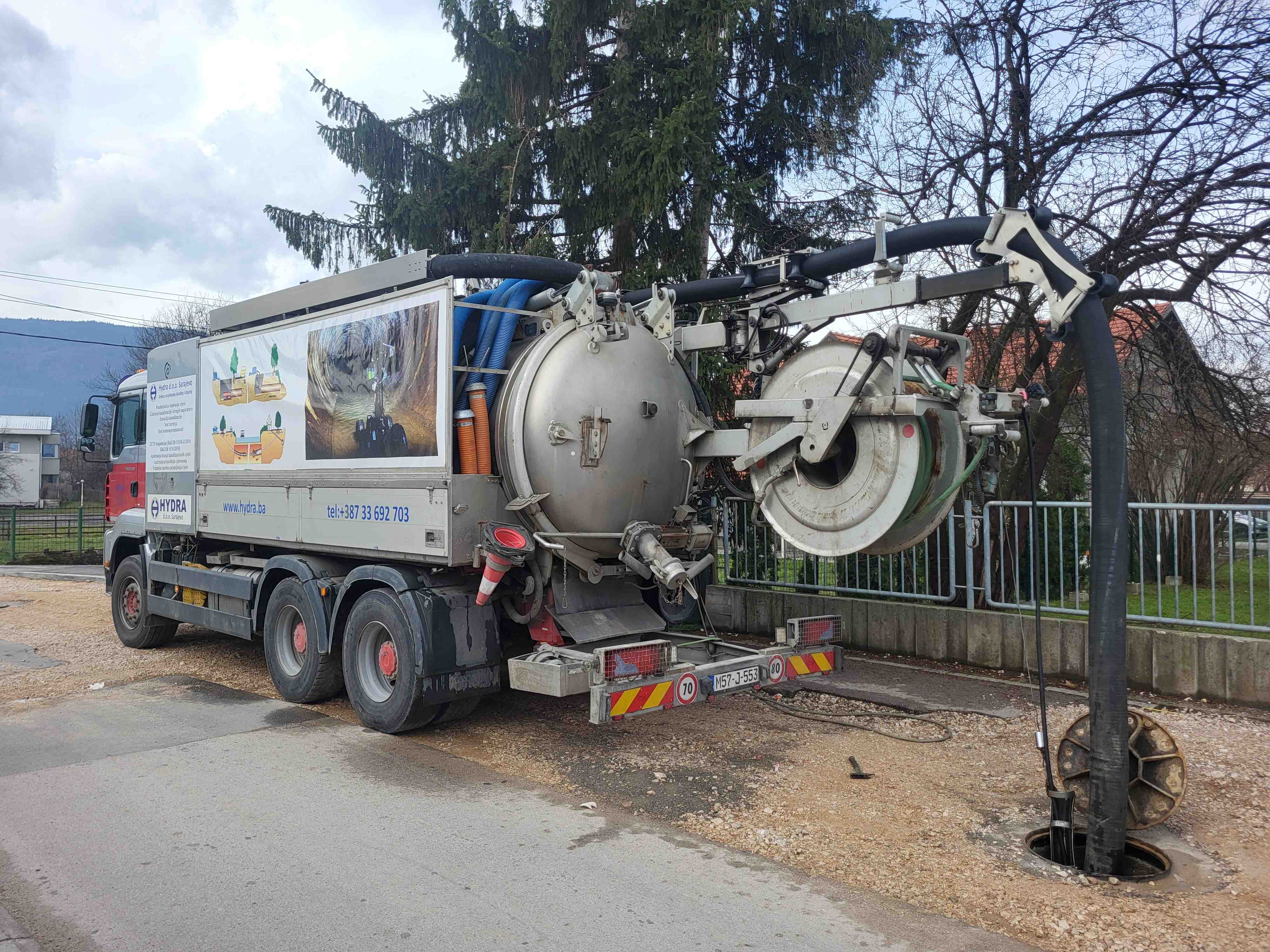 Usluge visokotlačnog ispiranja i čišćenja kanalizacionih sistema (Voma)